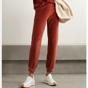 Suzie KONDI  velour track pants